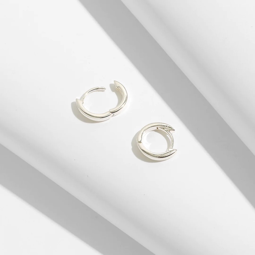 Delicate Collection Demi-Fine 14k Plated Small Hoop